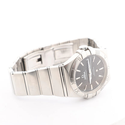 Omega Constellation Co-Axial 123.10.35.20.01.002 87005513 SS SS AT Watch with Black Dial