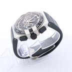 Omega Constellation Double Eagle 121.32.44.52.01.001 8507346 SS x Rubber AT Watch with Black Dial