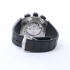 Omega Constellation Double Eagle 121.32.44.52.01.001 8507346 SS x Rubber AT Watch with Black Dial