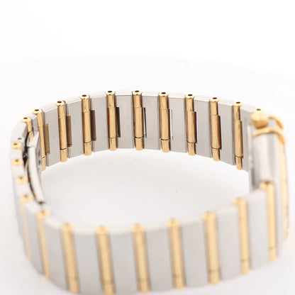 Montre Omega Constellation 1262.10.00 SS YG QZ avec cadran en or