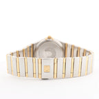 Omega Constellation 1262.10.00 SS YG QZ Watch with Gold Dial