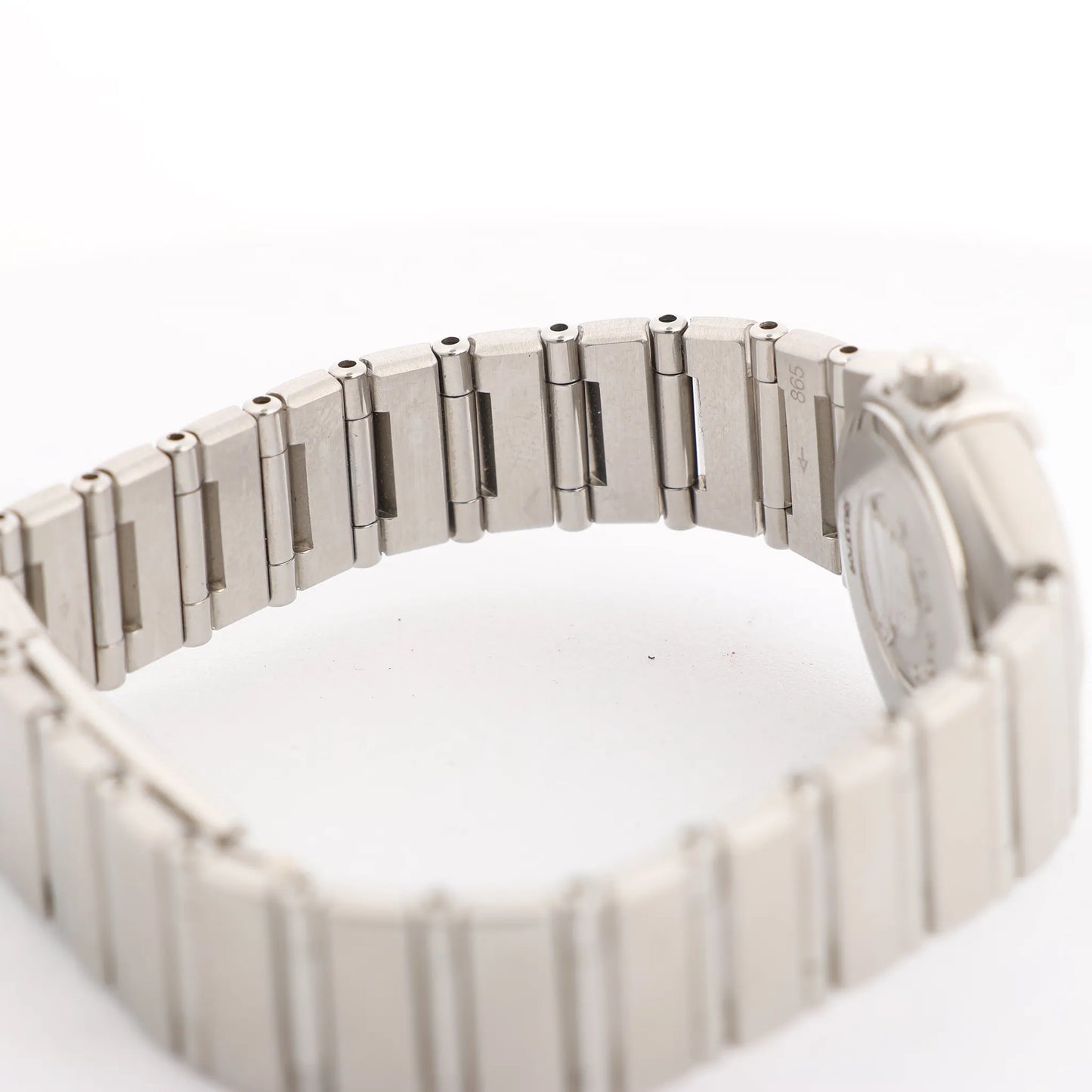 Montre Omega Constellation 1562.30.00 SS QZ à cadran blanc