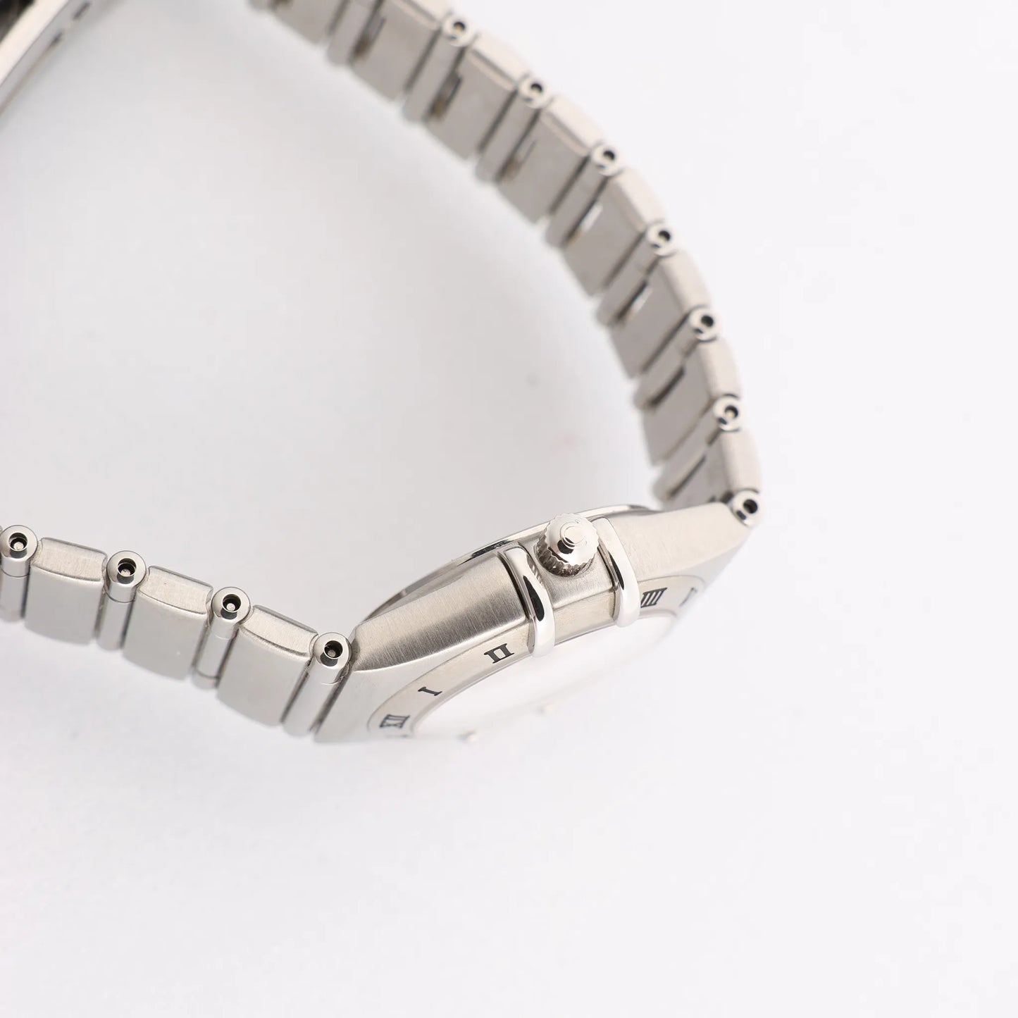 Montre Omega Constellation 1562.30.00 SS QZ à cadran blanc