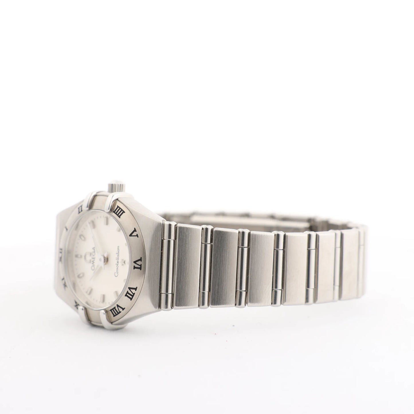 Montre Omega Constellation 1562.30.00 SS QZ à cadran blanc