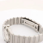 Omega Constellation 1562.30.00 SS QZ Watch with White Dial