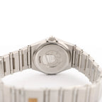 Omega Constellation 1562.30.00 SS QZ Watch with White Dial