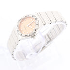 Omega Constellation Mychoice 1561.61 59423307 SS QZ Watch with Pink Dial
