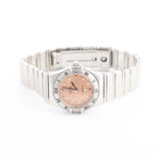 Omega Constellation Mychoice 1561.61 59423307 SS QZ Watch with Pink Dial