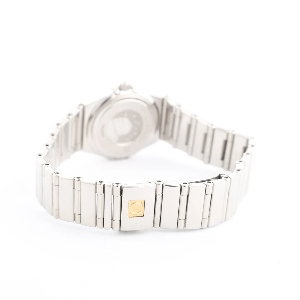 Omega Constellation Mychoice 1561.61 59423307 SS QZ Watch with Pink Dial