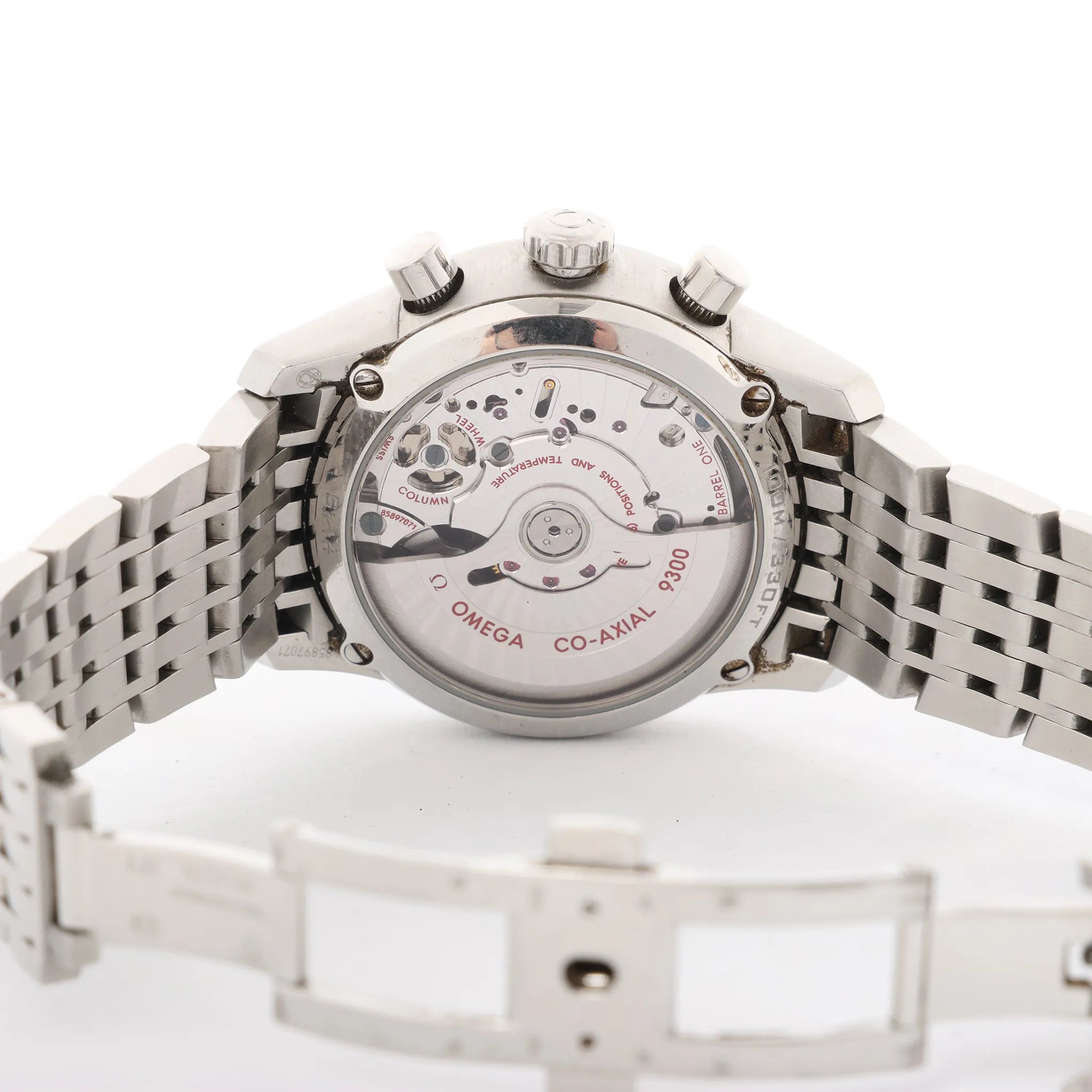 Omega De Ville Co-Axial 431.10.42.51.02.001 85897071 SS AT Watch with White Dial