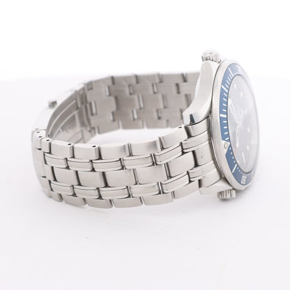 Omega Seamaster 007 James Bond model 2537.80 80429816 03859/10007 SS AT Blue-Face Watch