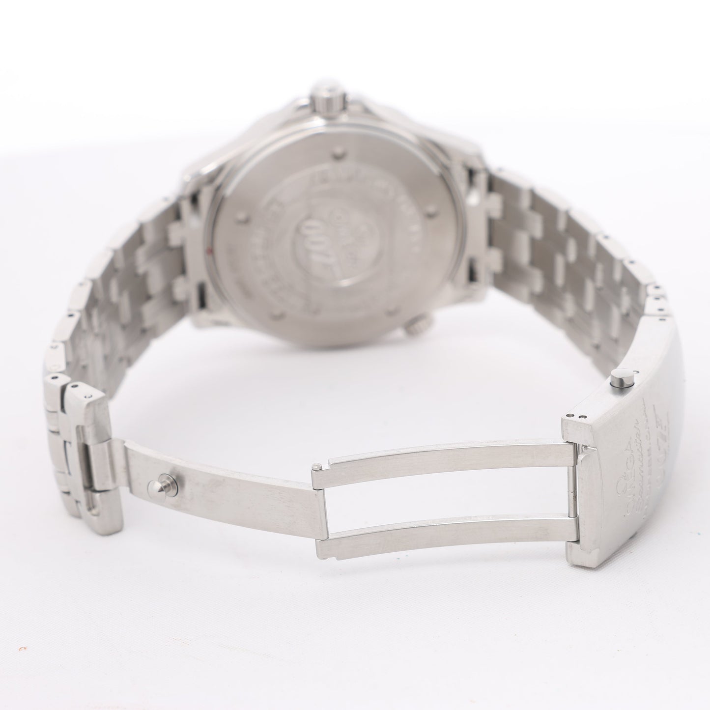 Omega Seamaster 007 James Bond model 2537.80 80429816 03859/10007 SS AT Blue-Face Watch