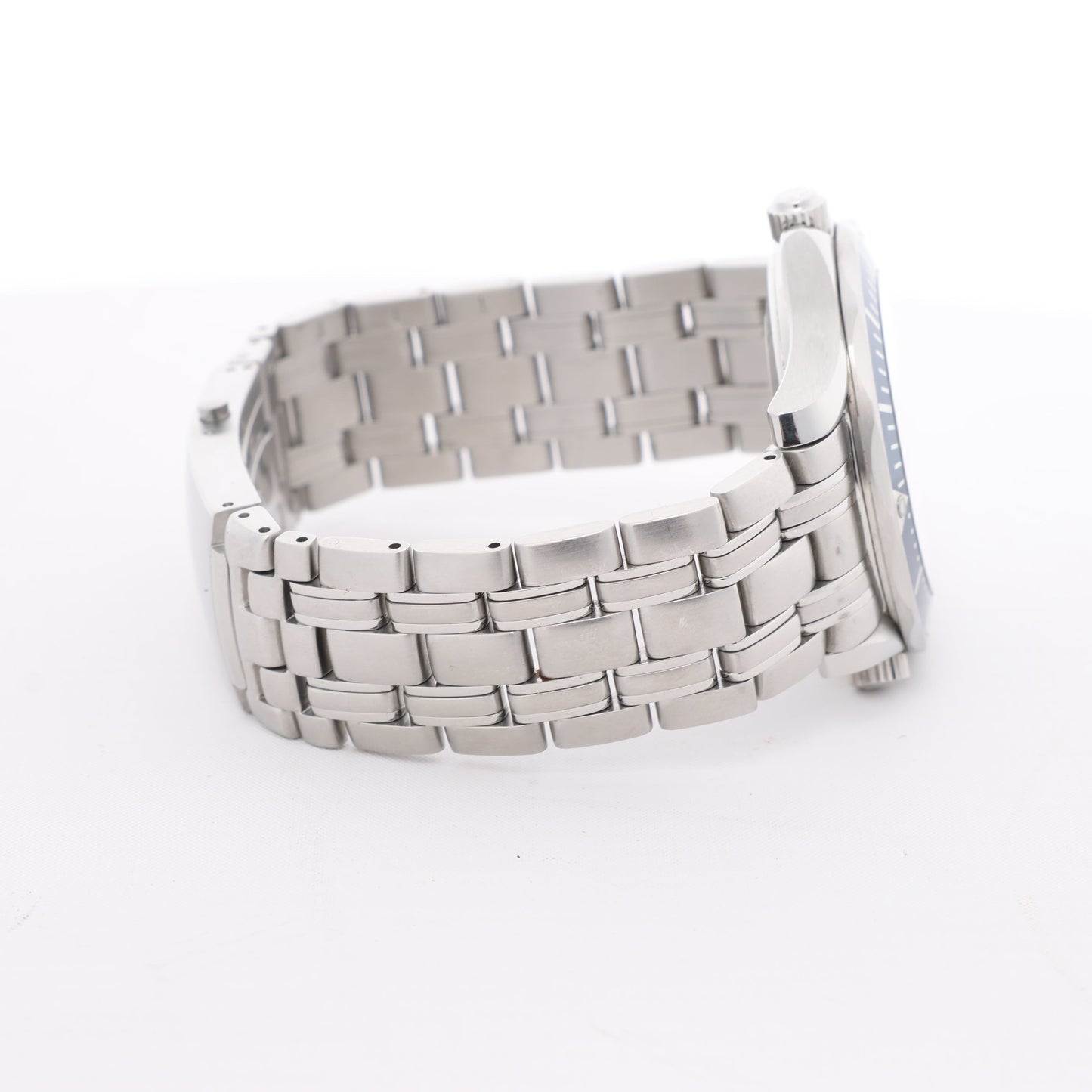 Omega Seamaster 007 James Bond model 2537.80 80429816 03859/10007 SS AT Blue-Face Watch