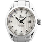 Omega Seamaster Aqua Terra 231.10.30.60.55.001 90627309 SS QZ Watch with Shell Dial