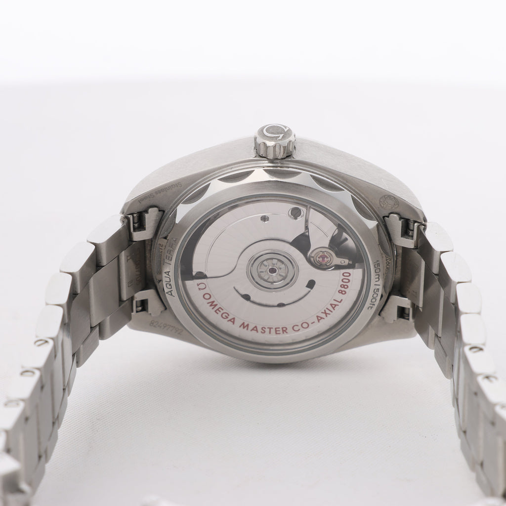 Omega Seamaster Aqua Terra Chronometer 220.10.34.20.03 SS AT Navy Blue Dial Watch