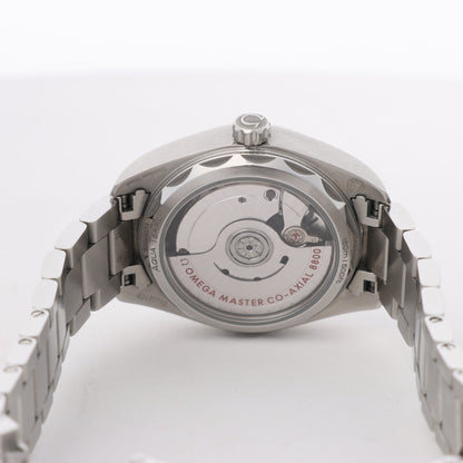 Omega Seamaster Aqua Terra Chronometer 220.10.34.20.03 SS AT Uhr mit marineblauem Zifferblatt