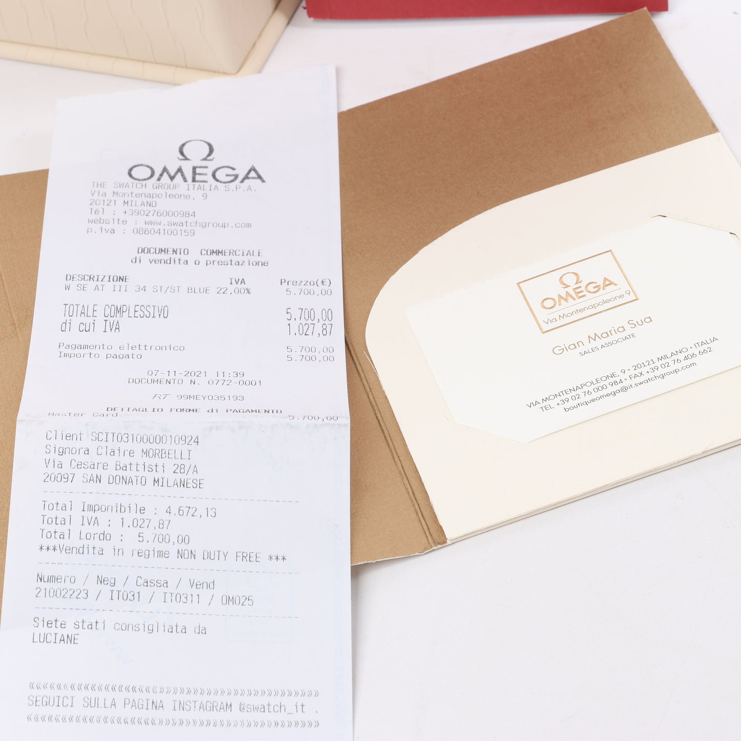 Omega Seamaster Aqua Terra Chronometer 220.10.34.20.03 SS AT Navy Blue Dial Watch