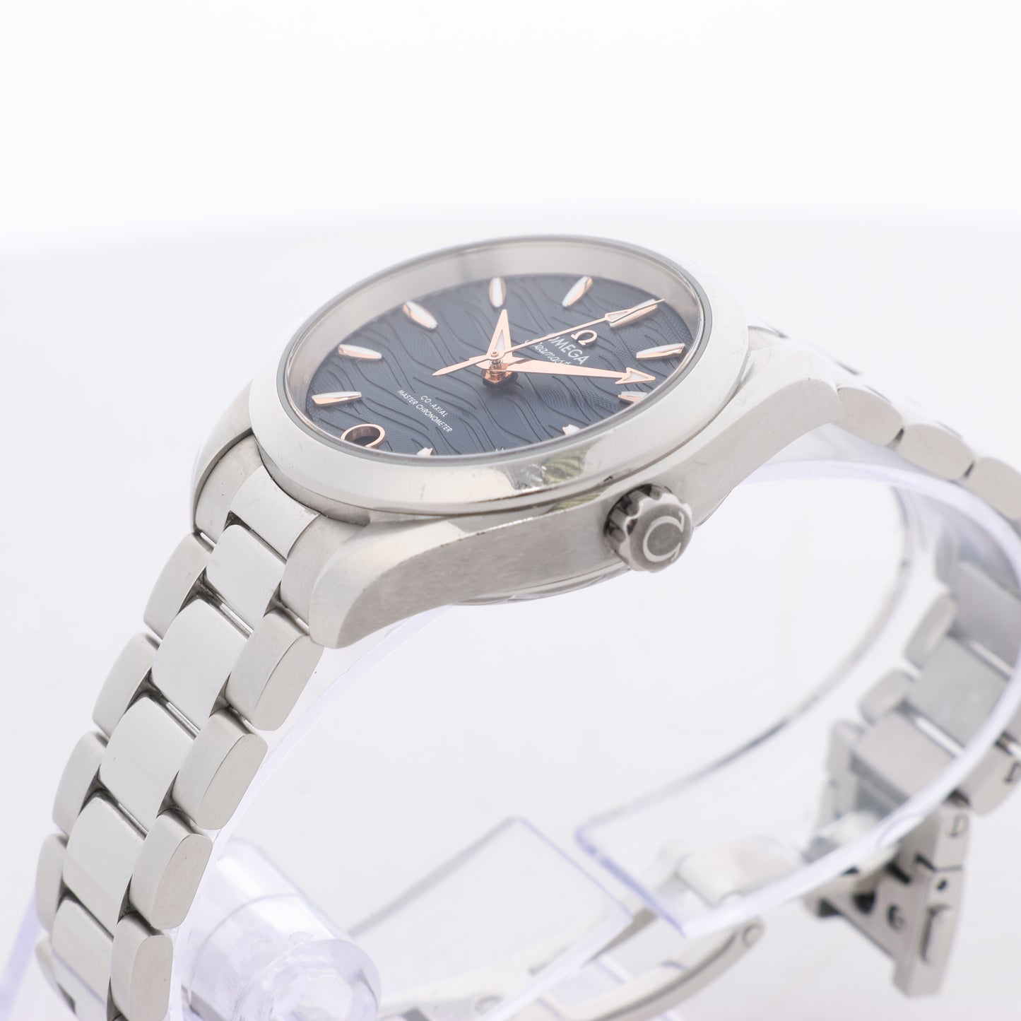 Omega Seamaster Aqua Terra Chronometer 220.10.34.20.03 SS AT Navy Blue Dial Watch