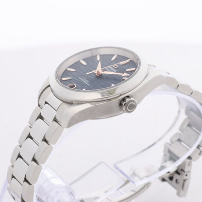 Omega Seamaster Aqua Terra Chronometer 220.10.34.20.03 SS AT Navy Blue Dial Watch