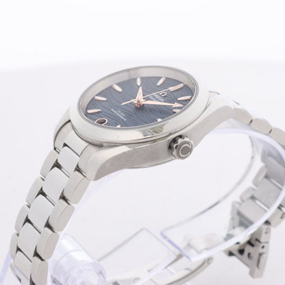 Omega Seamaster Aqua Terra Chronometer 220.10.34.20.03 SS AT Uhr mit marineblauem Zifferblatt