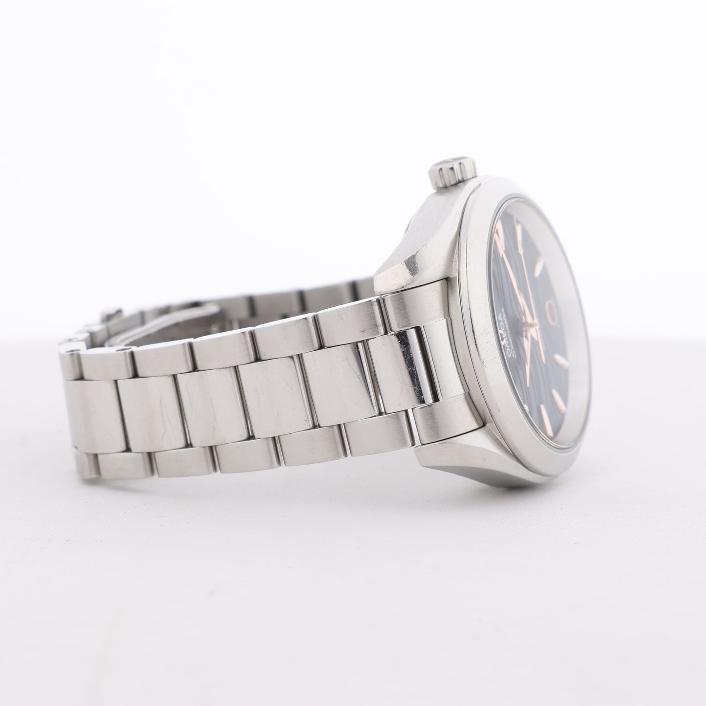 Omega Seamaster Aqua Terra Chronometer 220.10.34.20.03 SS AT Navy Blue Dial Watch