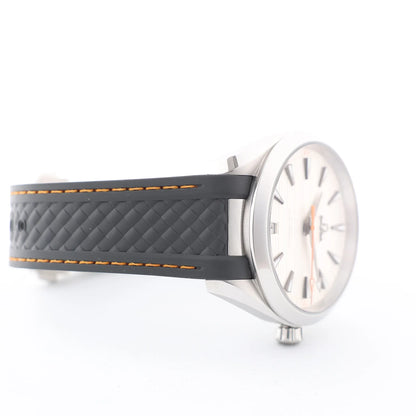 Omega Seamaster Aqua Terra Co-Axial 220.12.41.21.02.002 SS & Rubber AT Silver Dial Watch