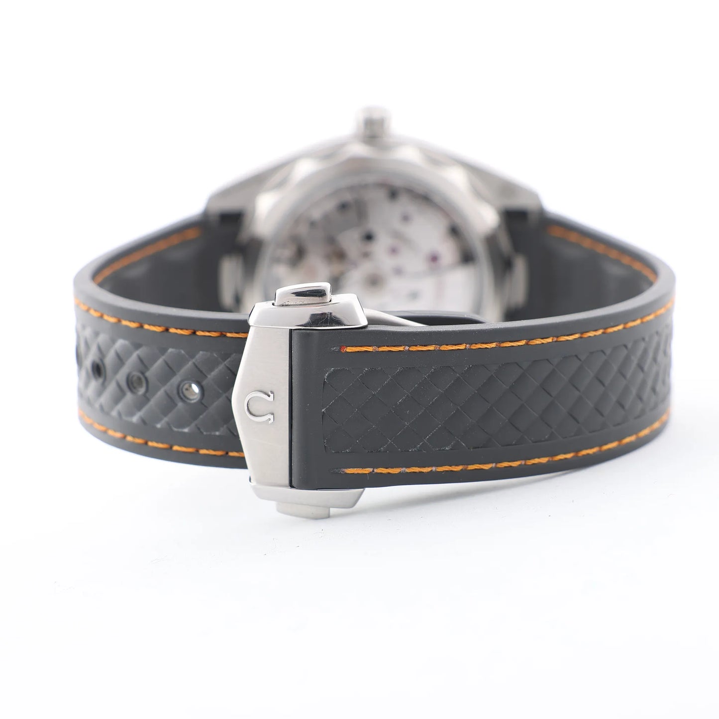 Omega Seamaster Aqua Terra Co-Axial 220.12.41.21.02.002 SS & Rubber AT Silver Dial Watch