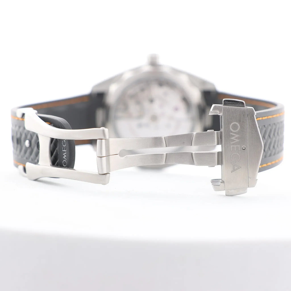 Omega Seamaster Aqua Terra Co-Axial 220.12.41.21.02.002 SS & Rubber AT Silver Dial Watch
