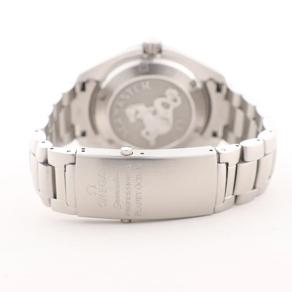 Omega Seamaster Planet Ocean 2201.50 86065212 SS SS AT Black Dial Watch