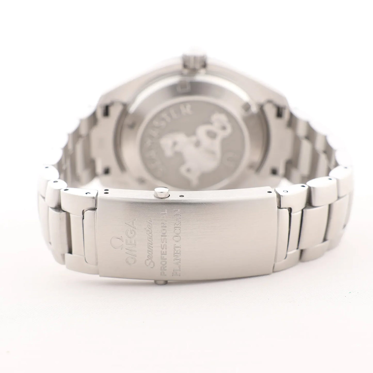 Omega Seamaster Planet Ocean 2201.50 86065212 SS SS AT Black Dial Watch