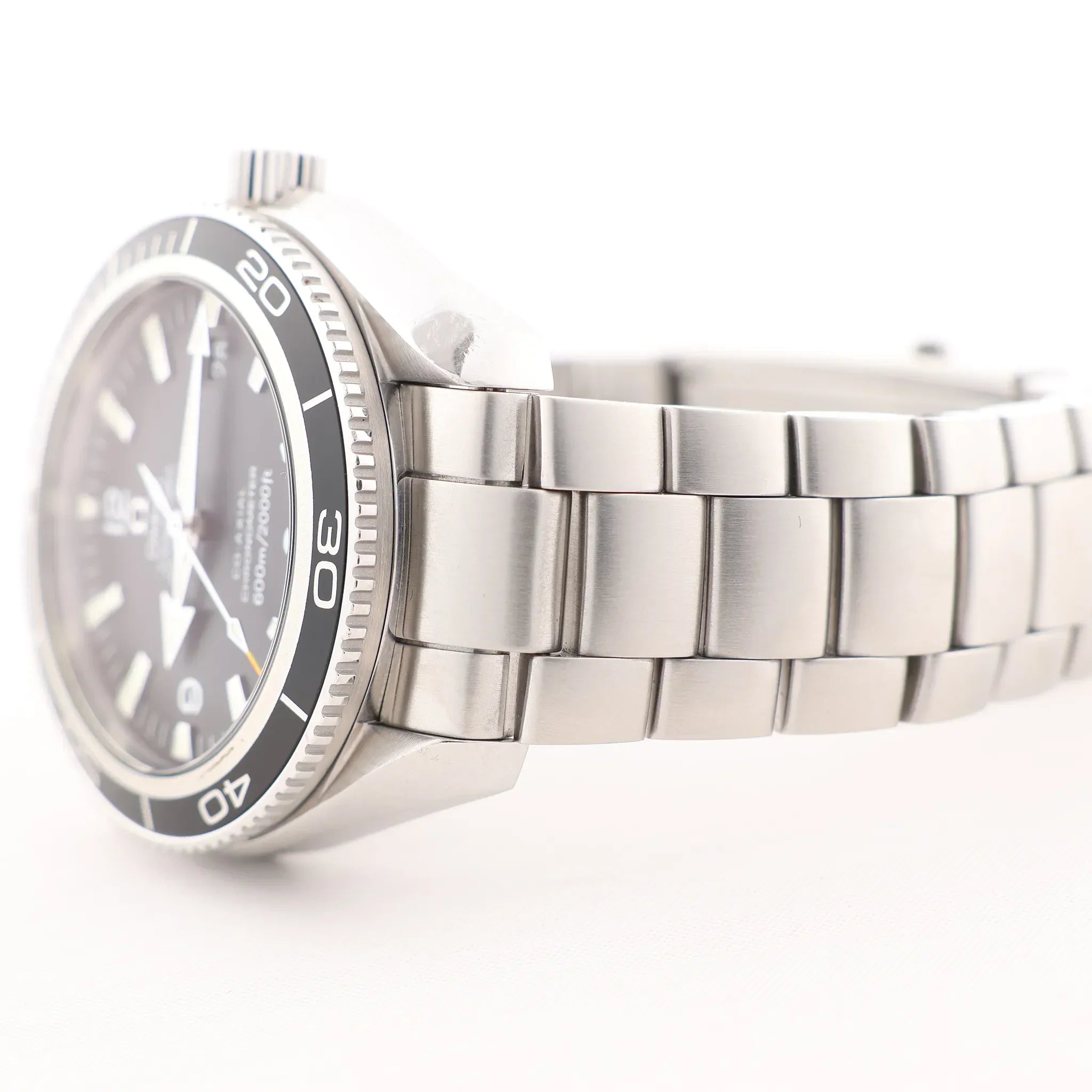 Omega Seamaster Planet Ocean 2201.50 86065212 SS SS AT Black Dial Watch