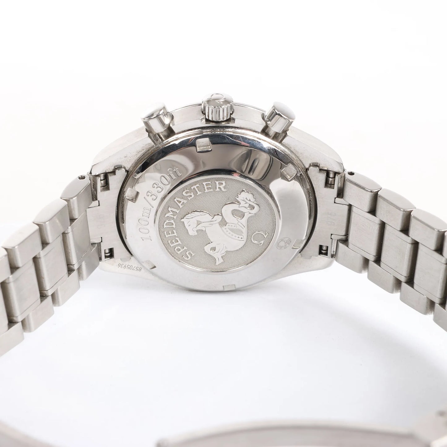 Omega Speedmaster 3210.51 85705936 SS AT Watch with Black Dial