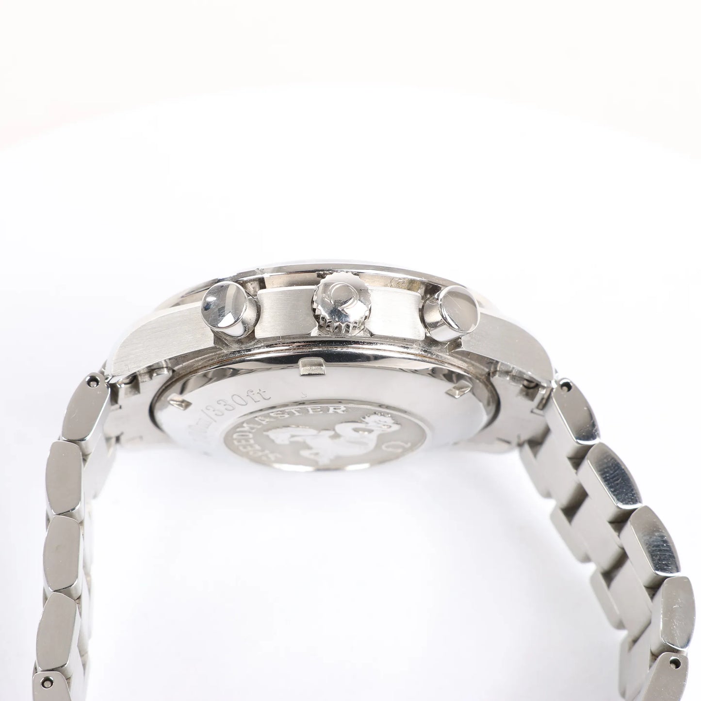 Omega Speedmaster 3210.51 85705936 SS AT Watch with Black Dial