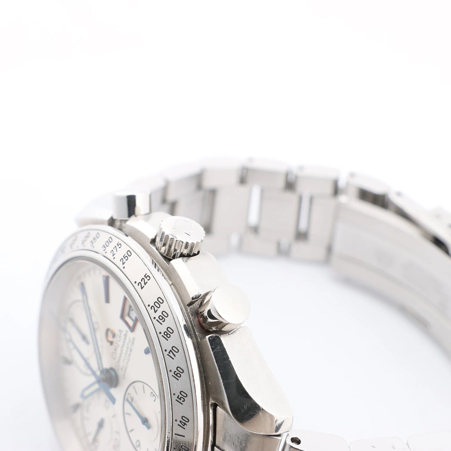 Omega Speedmaster 3211.32 84553426 SS SS AT Silbernes Zifferblatt