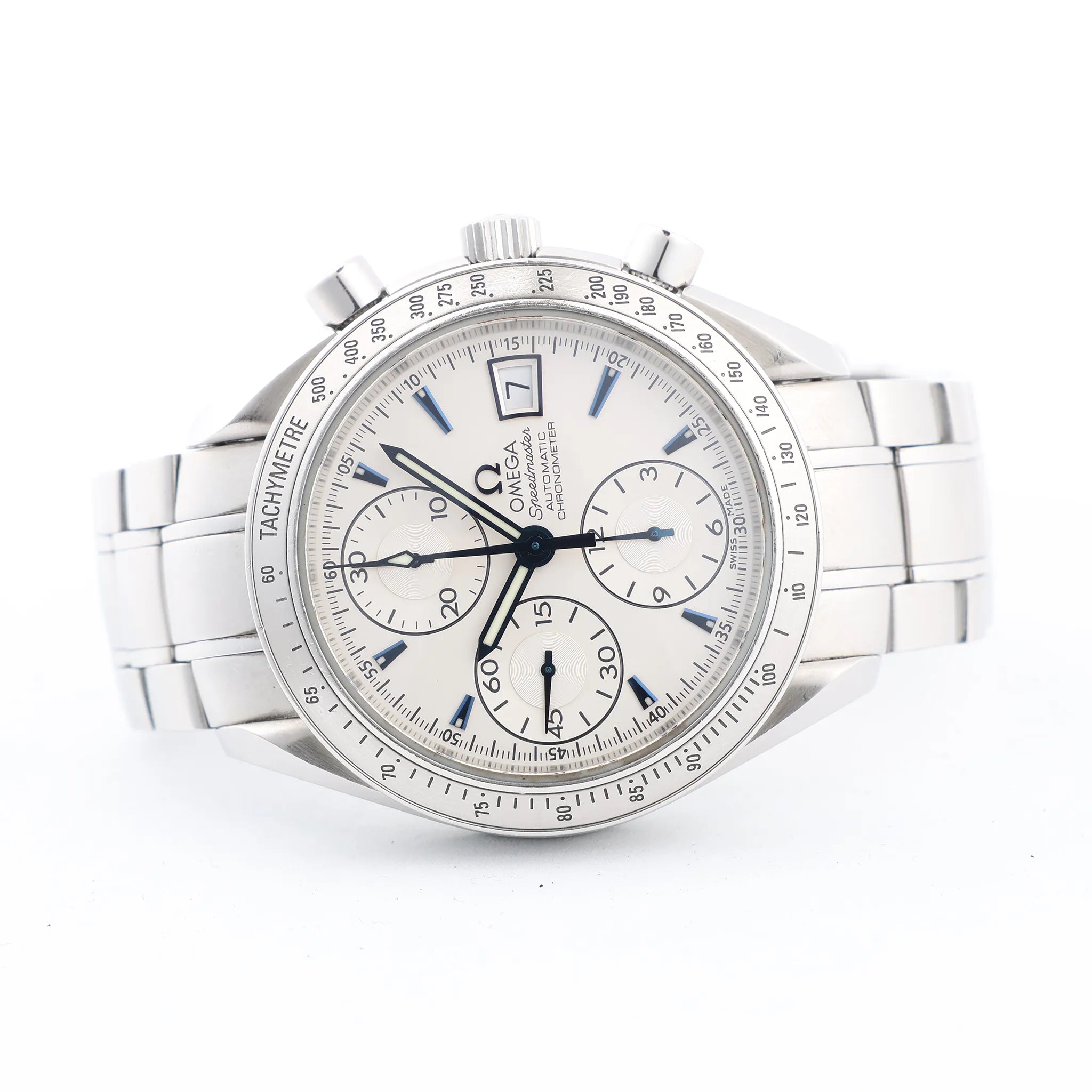 Omega Speedmaster 3211.32 84553426 SS SS AT Silver-Face Watch