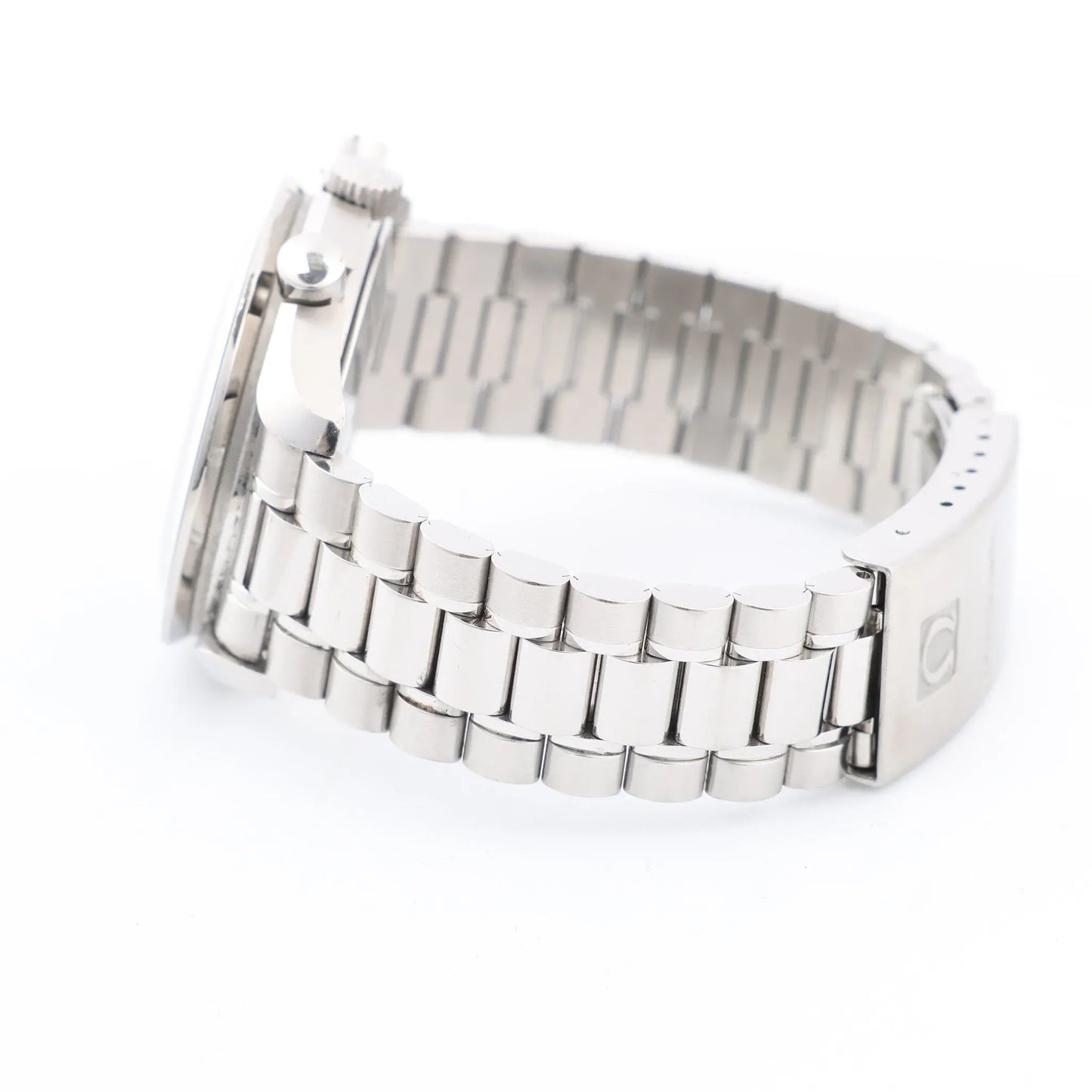 Omega Speedmaster 3510.50 59877179 SS AT Uhr mit schwarzem Zifferblatt