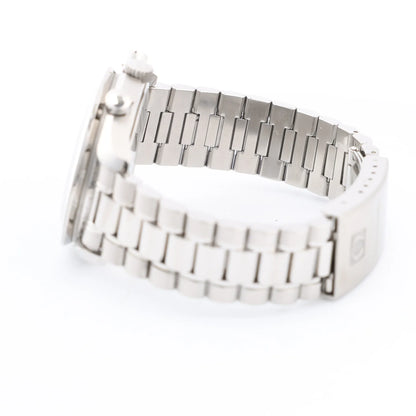 Omega Speedmaster 3510.50 59877179 SS AT Uhr mit schwarzem Zifferblatt