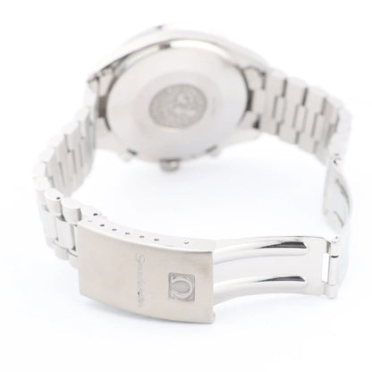 Omega Speedmaster 3510.50 59877179 SS AT Uhr mit schwarzem Zifferblatt