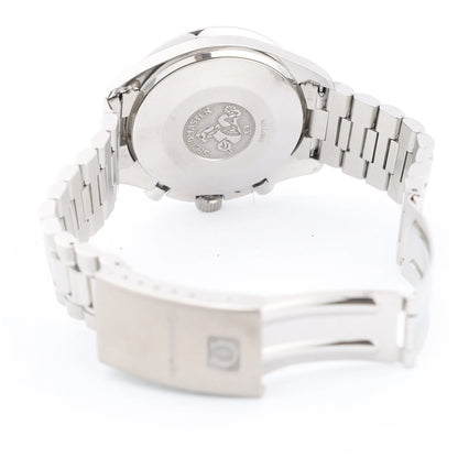 Omega Speedmaster 3510.50 59877179 SS AT Uhr mit schwarzem Zifferblatt