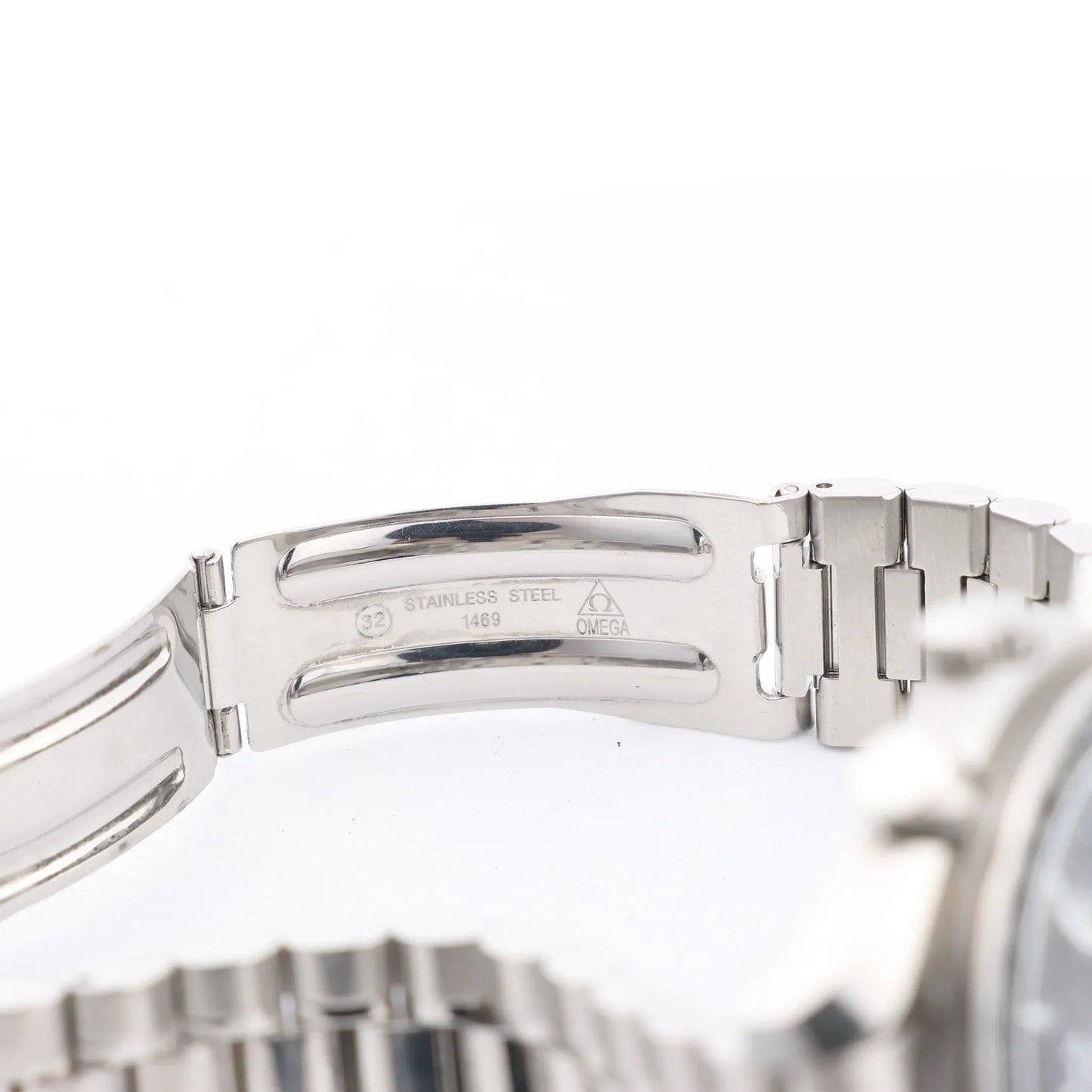 Omega Speedmaster 3510.50 59877179 SS AT Uhr mit schwarzem Zifferblatt