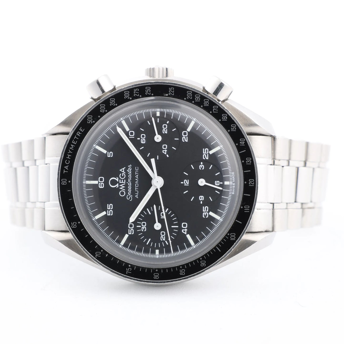 Omega Speedmaster 3510.50 59877179 SS AT Black Dial Watch