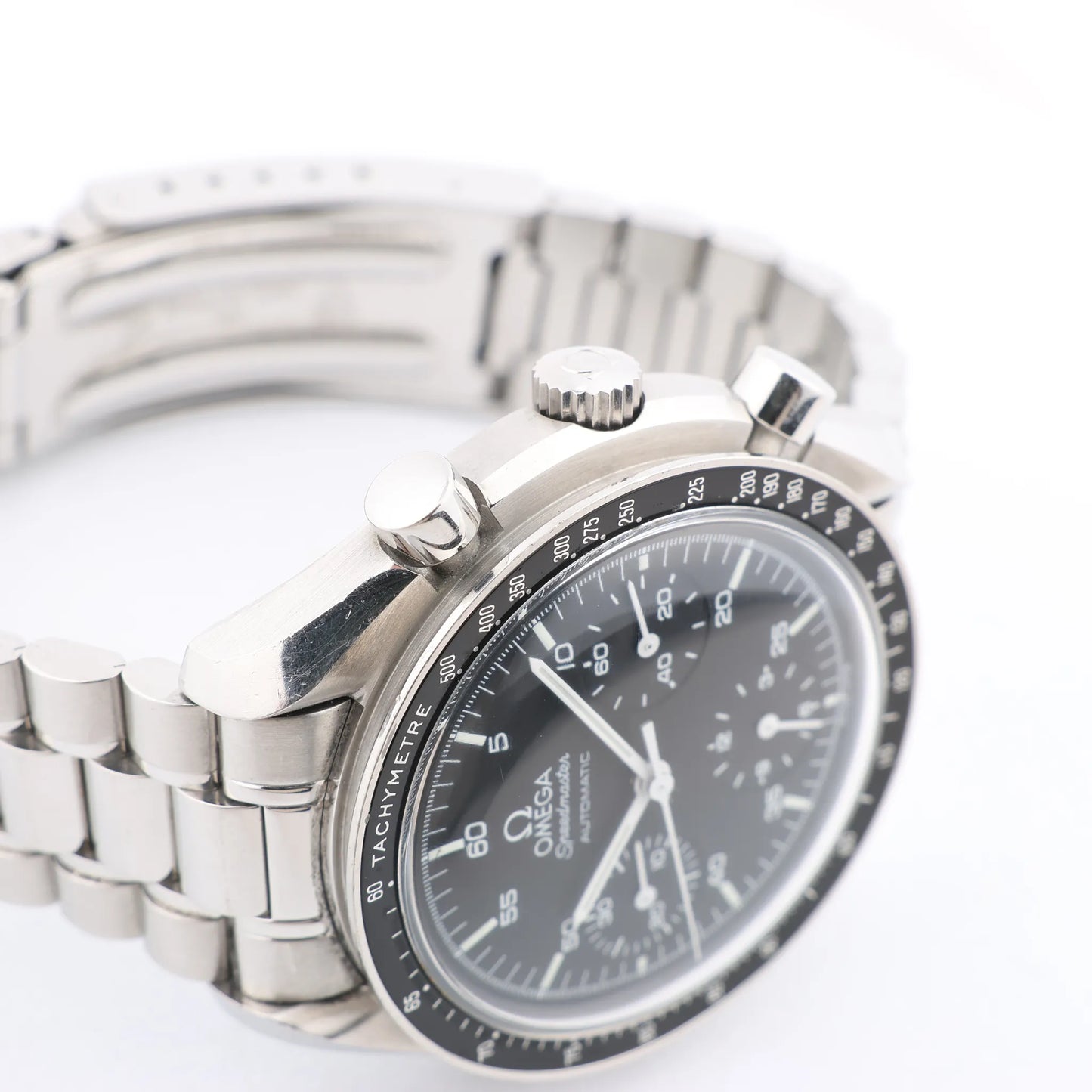 Omega Speedmaster 3510.50 59877179 SS AT Black Dial Watch