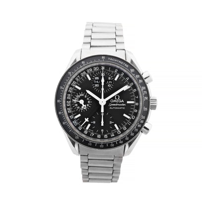 Omega Speedmaster 3520.50 55660822 SS SS AT Black Dial Watch