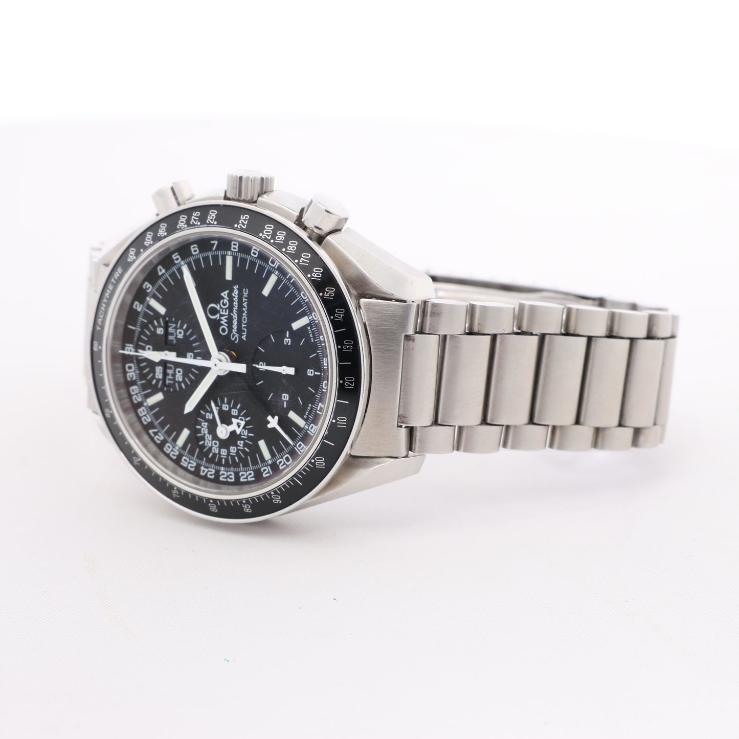 Omega Speedmaster 3520.50 55660822 SS SS AT Black Dial Watch