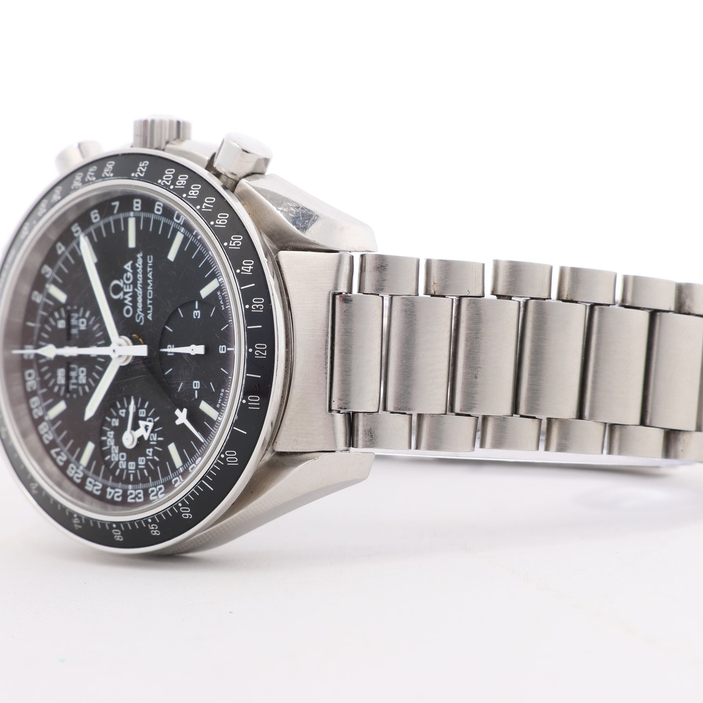 Omega Speedmaster 3520.50 55660822 SS SS AT Black Dial Watch