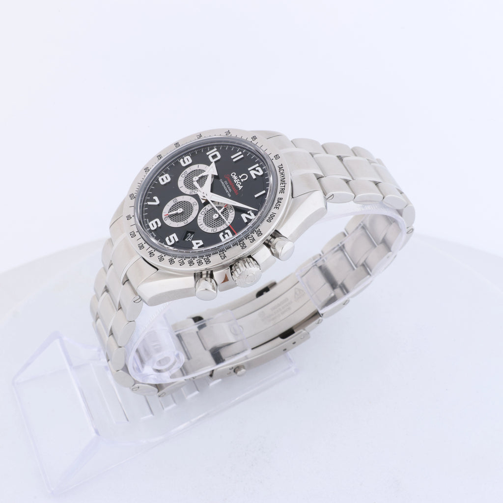 Omega Speedmaster Broad Arrow Co-Axial 321.10.44.50.01.001 Black Dial