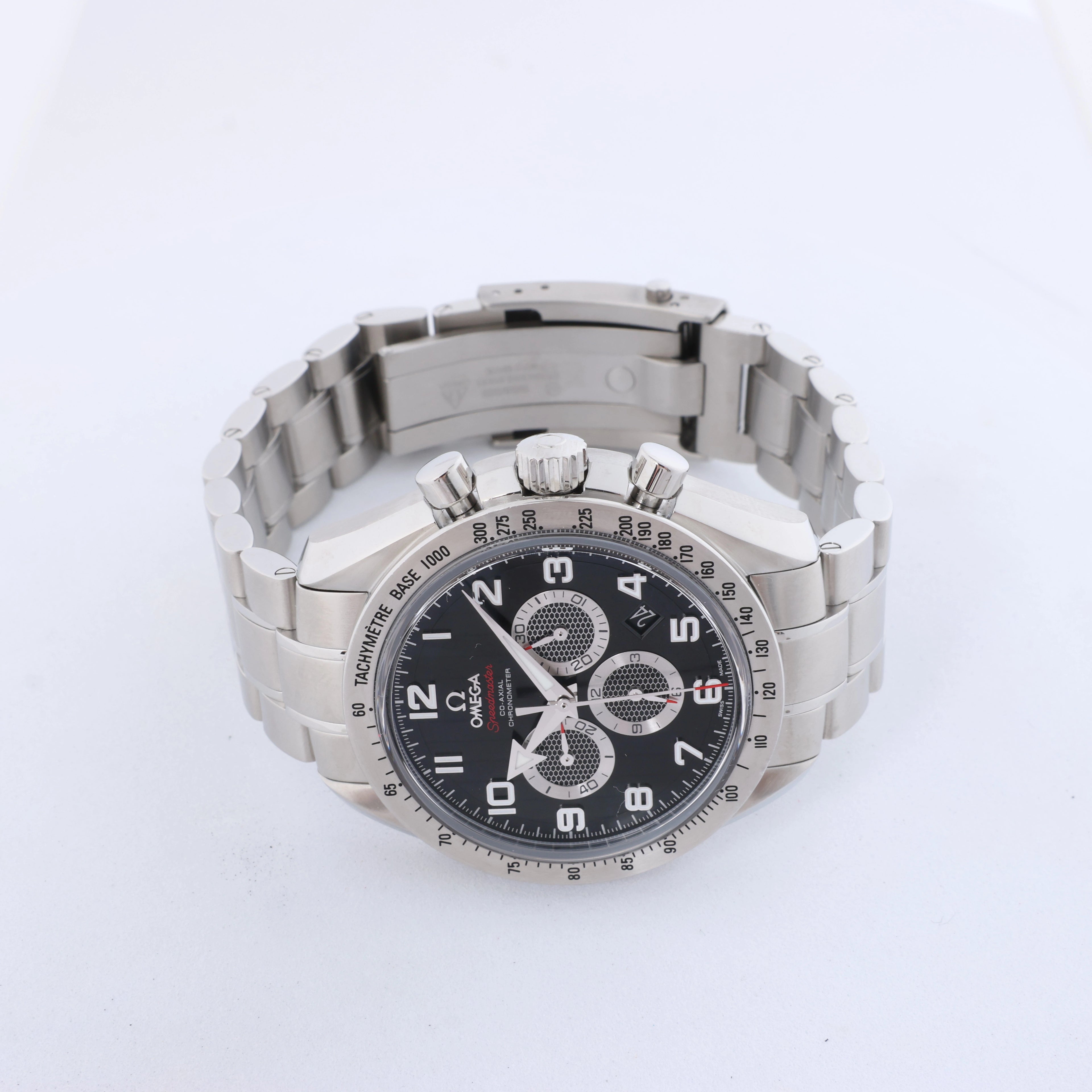 Omega Speedmaster Broad Arrow Co-Axial 321.10.44.50.01.001 Black Dial