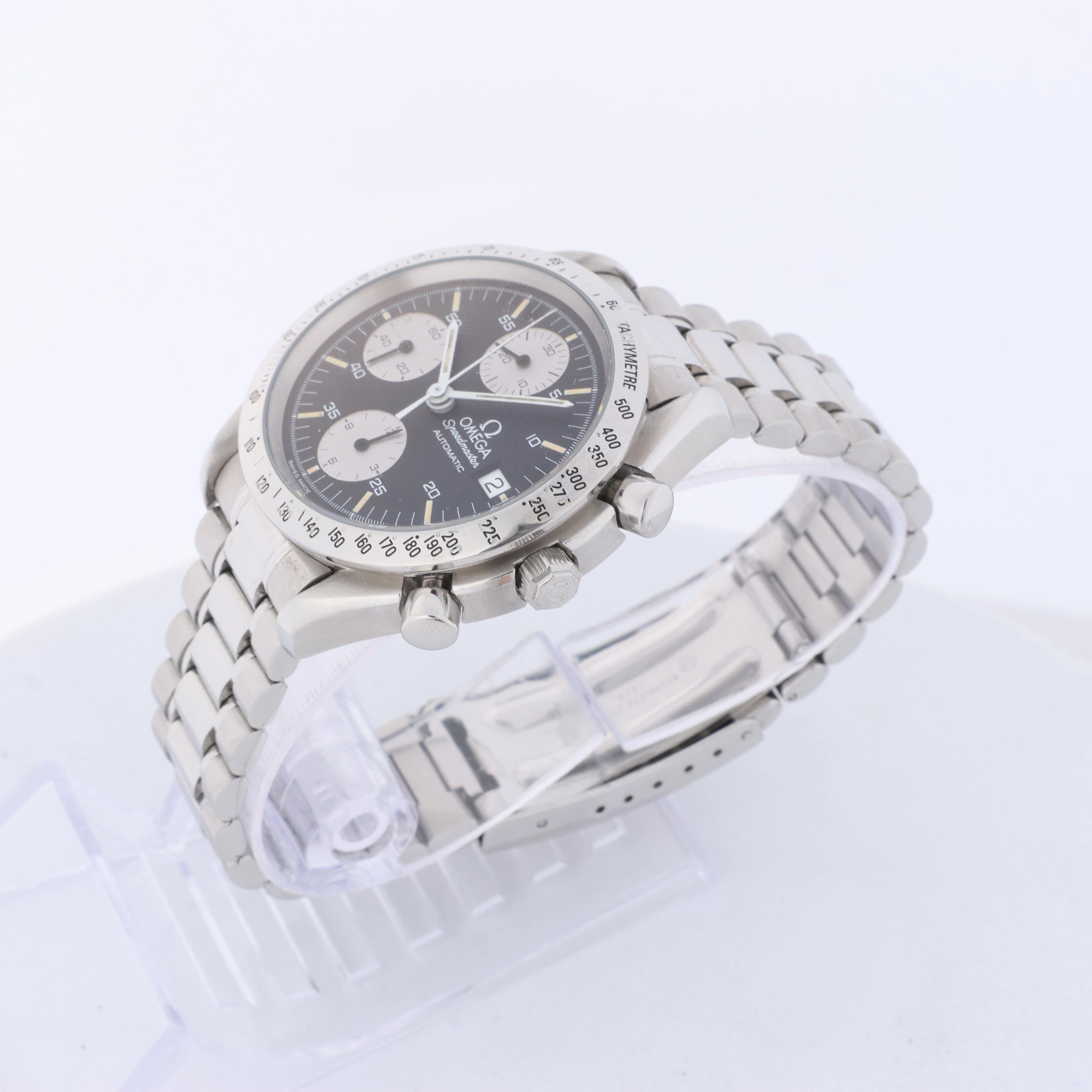 Omega Speedmaster Date Chronograph Wristwatch 3511.50 with Black Dial