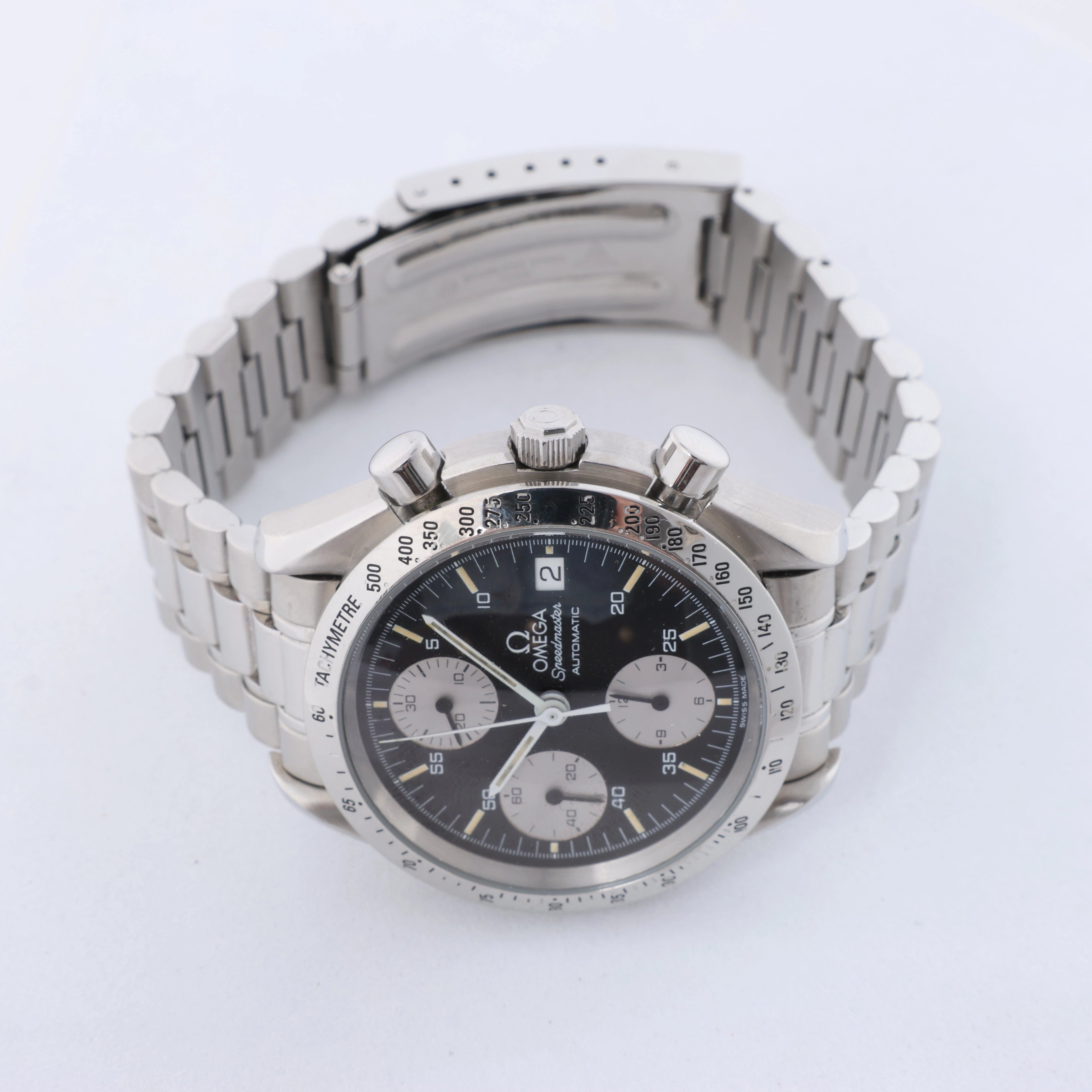 Omega Speedmaster Date Chronograph Wristwatch 3511.50 with Black Dial