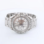 Omega Speedmaster Date Chronograph 3513.30 58461670 SS SS AT Watch with Silver Dial